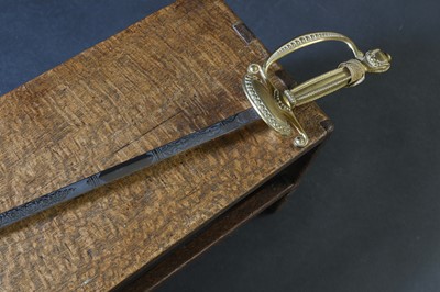 Lot 152 - An Elizabeth II royal court sword