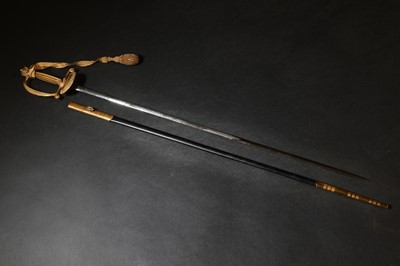 Lot 152 - An Elizabeth II royal court sword