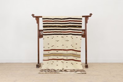 Lot 420 - A Fulani wool wedding blanket