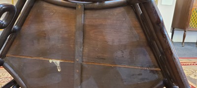 Lot 1 - A hardwood occasional table