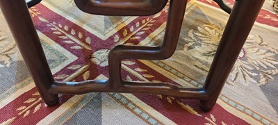 Lot 1 - A hardwood occasional table