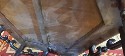 Lot 1 - A hardwood occasional table