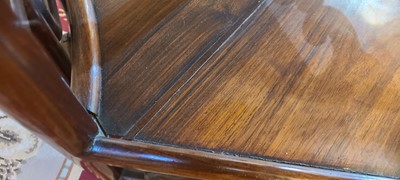 Lot 1 - A hardwood occasional table