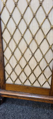 Lot 7 - A George IV rosewood side cabinet in the manner of Gillows