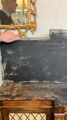 Lot 7 - A George IV rosewood side cabinet in the manner of Gillows