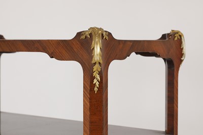 Lot 74 - A Louis XV-style kingwood étagère