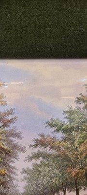 Lot 81 - A George III painted enamel plaque
