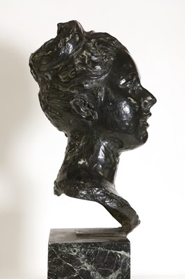 Lot 100 - Aimé-Jules Dalou (French, 1838-1902)