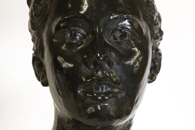 Lot 100 - Aimé-Jules Dalou (French, 1838-1902)