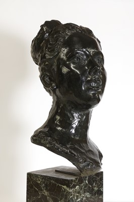 Lot 100 - Aimé-Jules Dalou (French, 1838-1902)