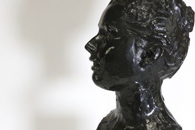 Lot 100 - Aimé-Jules Dalou (French, 1838-1902)