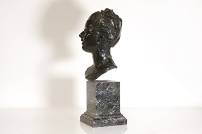 Lot 100 - Aimé-Jules Dalou (French, 1838-1902)