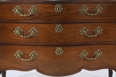 Lot 75 - A George III padouk and kingwood commode attributed to John Cobb