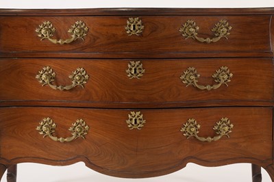 Lot 75 - A George III padouk and kingwood commode attributed to John Cobb