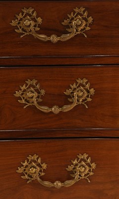 Lot 75 - A George III padouk and kingwood commode attributed to John Cobb