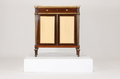 Lot 132 - A Regency rosewood and parcel-gilt pier cabinet in the manner of Henry Holland