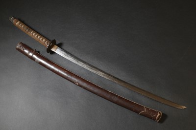 Lot 40 - A Japanese katana