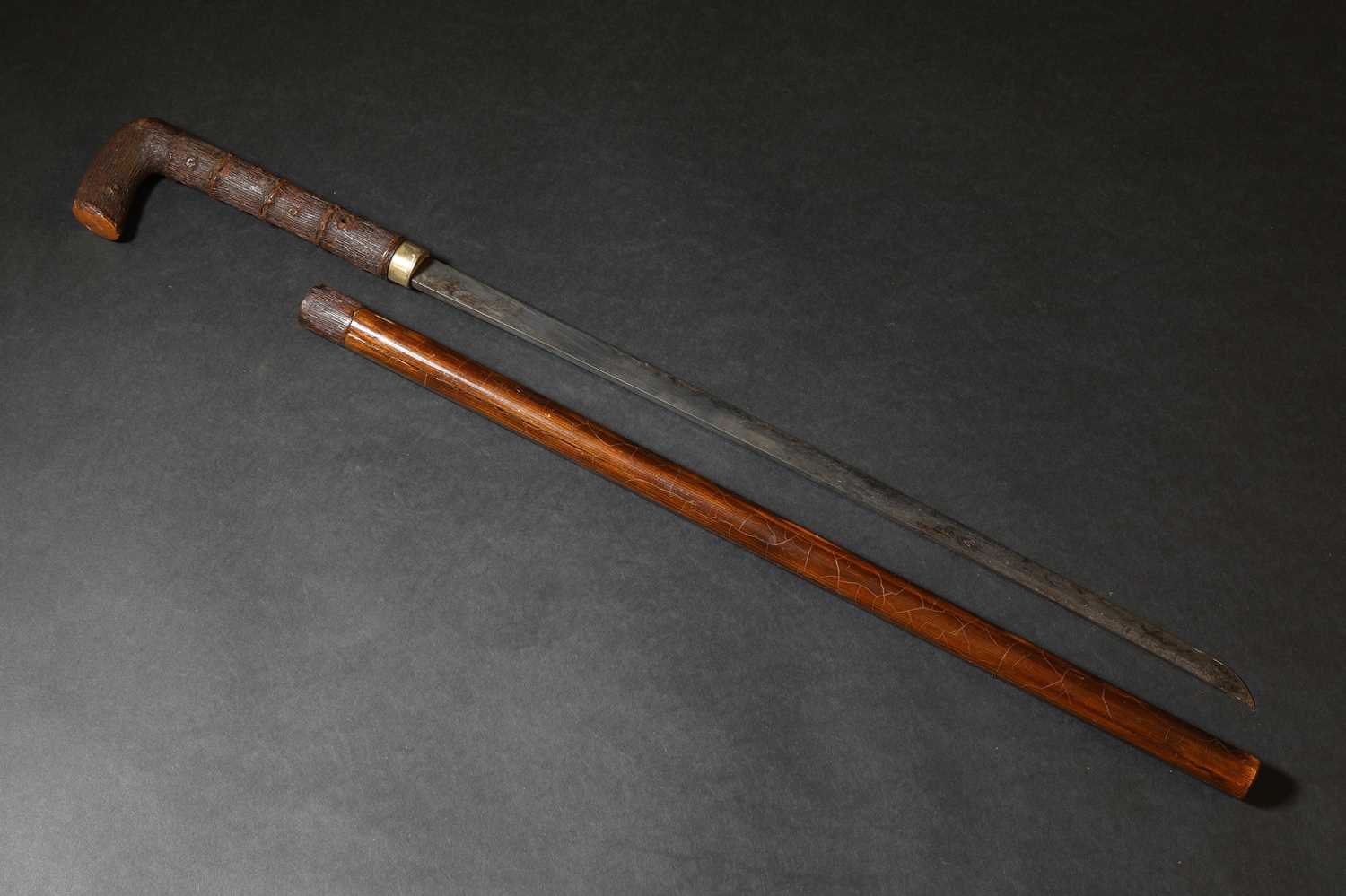 Lot 100 - A Japanese swordstick