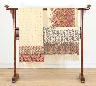 Lot 274 - Three printed shawls