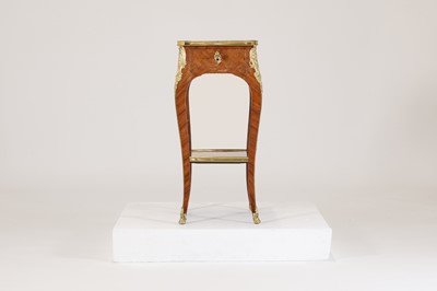 Lot 174 - A Louis XV kingwood and parquetry occasional table