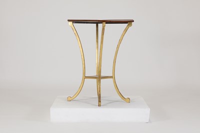 Lot 158 - A George III satinwood and parcel-gilt occasional table