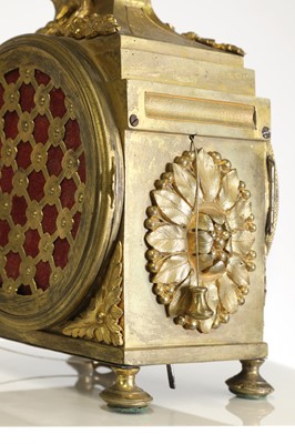 Lot 29 - An ormolu pendule d'officier by Robert & Courvoisier