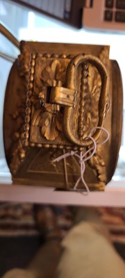 Lot 29 - An ormolu pendule d'officier by Robert & Courvoisier