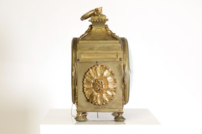 Lot 29 - An ormolu pendule d'officier by Robert & Courvoisier