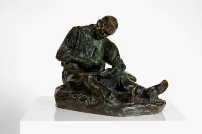 Lot 92 - Aimé-Jules Dalou (French, 1838-1902)