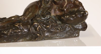 Lot 93 - Aimé-Jules Dalou (French, 1838-1902)