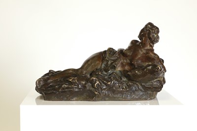 Lot 93 - Aimé-Jules Dalou (French, 1838-1902)