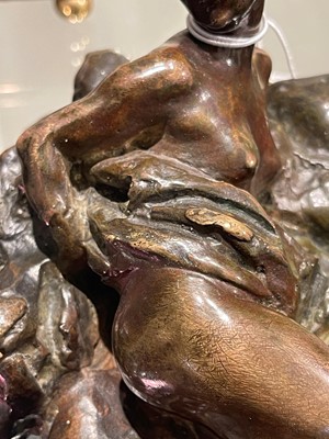 Lot 93 - Aimé-Jules Dalou (French, 1838-1902)