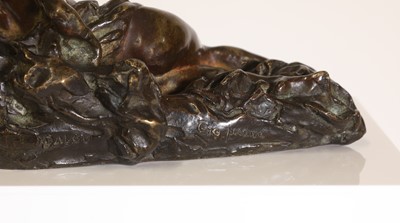 Lot 93 - Aimé-Jules Dalou (French, 1838-1902)