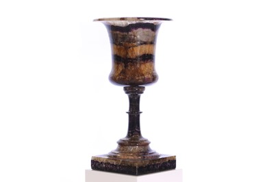 Lot 40 - A George III Blue John or Derbyshire fluorspar urn