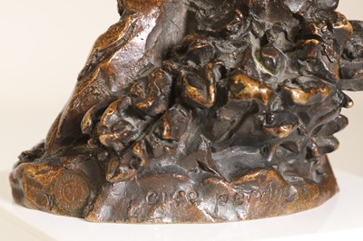 Lot 98 - Aimé-Jules Dalou (French, 1838-1902)