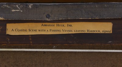 Lot 209 - Abraham Hulk Jnr (1851-1922)