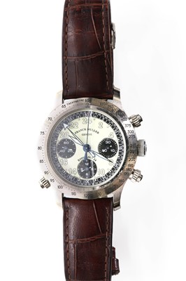 Lot 291 - An 18ct gold limited edition Franck Muller 'Endurance 24' chronograph strap watch