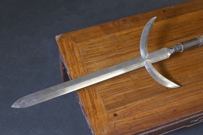 Lot 83 - A Japanese jomanji yari