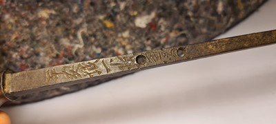Lot 73 - A Japanese jomanji yari