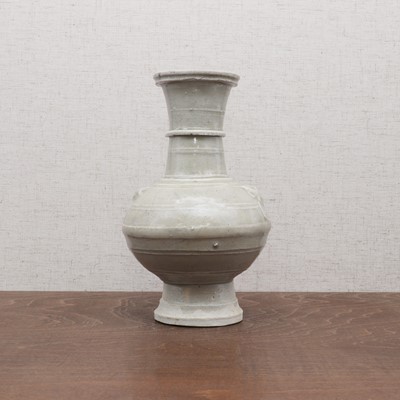 Lot 7 - A Chinese celadon-glazed vase
