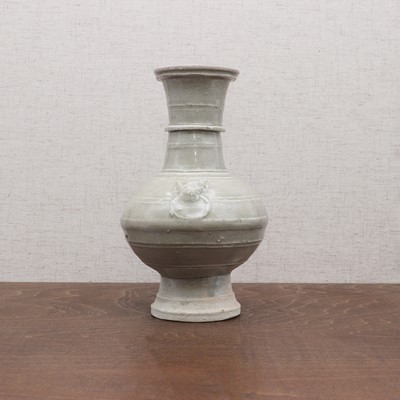 Lot 7 - A Chinese celadon-glazed vase
