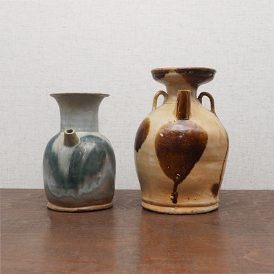 Lot 8 - A Chinese Changsha stoneware ewer