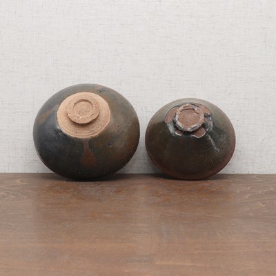 Lot 17 - Two Chinese Jian ware tea bowls