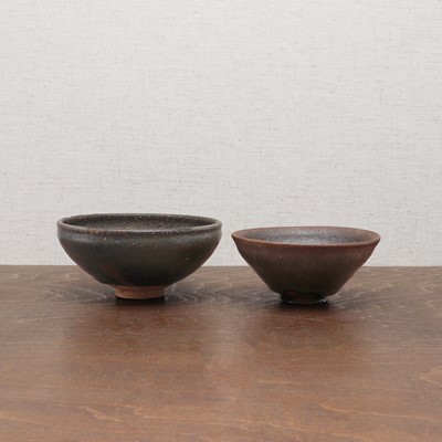 Lot 17 - Two Chinese Jian ware tea bowls