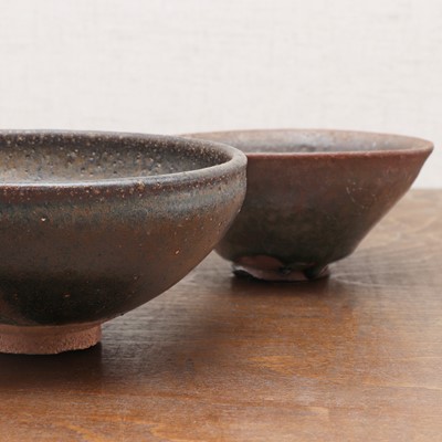 Lot 17 - Two Chinese Jian ware tea bowls