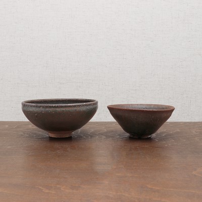 Lot 17 - Two Chinese Jian ware tea bowls