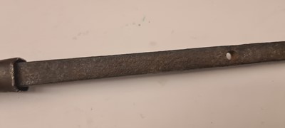 Lot 85 - A Japanese omi no yari (long spear)