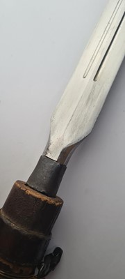 Lot 85 - A Japanese omi no yari (long spear)
