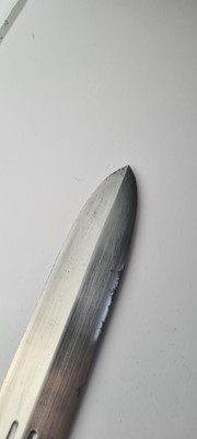 Lot 85 - A Japanese omi no yari (long spear)