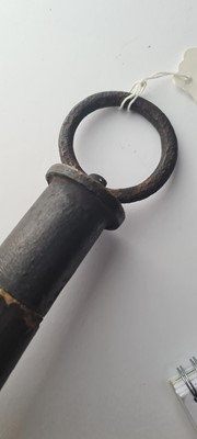 Lot 85 - A Japanese omi no yari (long spear)